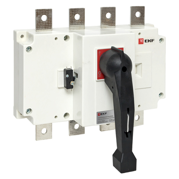 Рубильник-выключатель 400A 4П c рукояткой управления для прямой установки PowerSwitch EKF