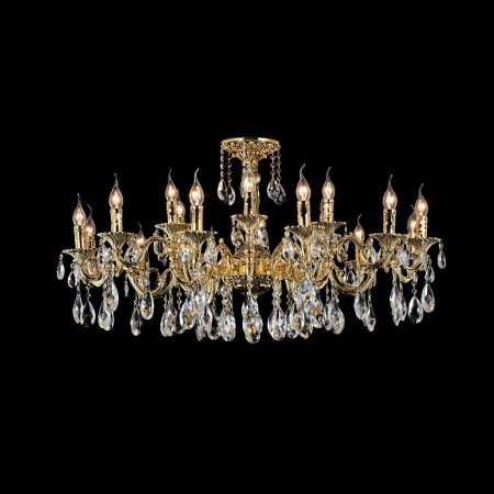 Люстра 18*E14 40Вт Золото IP20 Monica DIA883-PL-18-G Maytoni