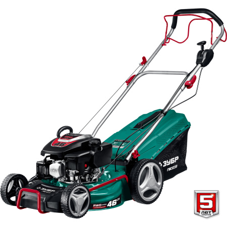 460 мм 4.5 л.с. самоходная газонокосилка бензиновая ЗУБР