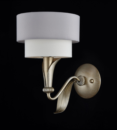 Бра 1*E14 40Вт Серебро Антик IP20 Lillian H311-01-G Maytoni