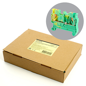 Зажим пружинный, 2-проводной проходной ЗНИ - 2,5, JXB PT 2,5, желтый, зеленый LD572-1-25 STEKKER Зажим пружинный, 2-проводной проходной ЗНИ - 2,5, JXB PT 2,5, желтый, зеленый LD572-1-25 STEKKER