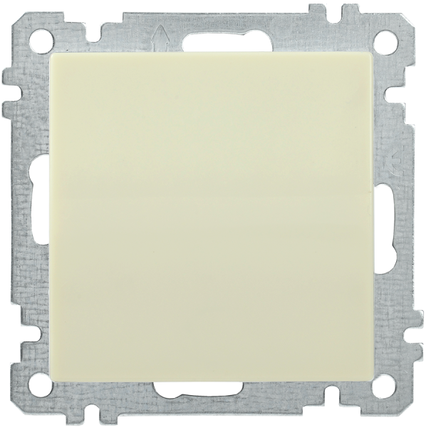Выключатель 1-клавишный ВС10-1-0-Б 10А BOLERO кремовый IEK