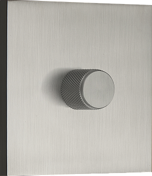 Donel N96 Светорегулятор поворотный Triac, LED 100 Вт (акт.нагрузка-макс. 300Вт), Вороненая сталь, серия DT