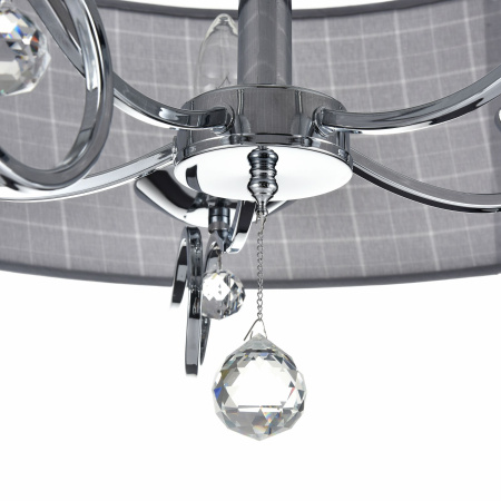 Люстра 5*E14 40Вт Хром IP20 Bertrand FR5906-PL-05C-CH Freya