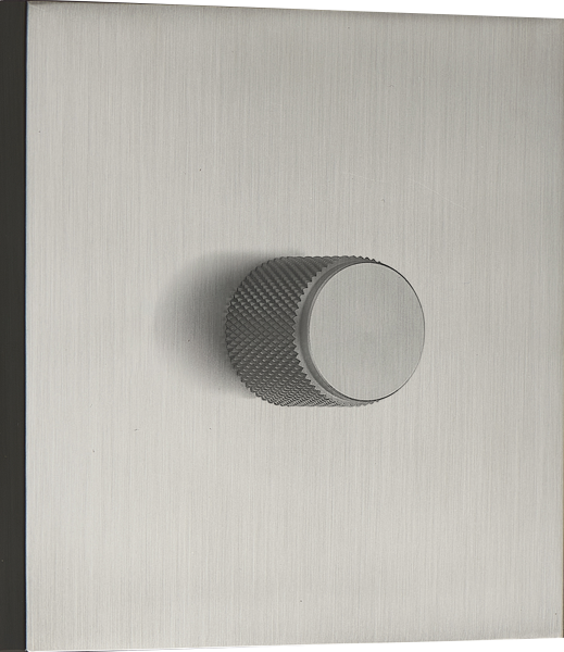 Donel N96 Светорегулятор поворотный Triac, LED 100 Вт (акт.нагрузка-макс. 300Вт), Вороненая сталь, серия DT