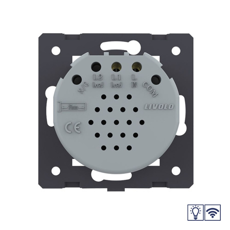 Светорегулятор (диммер) сенсорный радиоуправляемый (механизм) Livolo