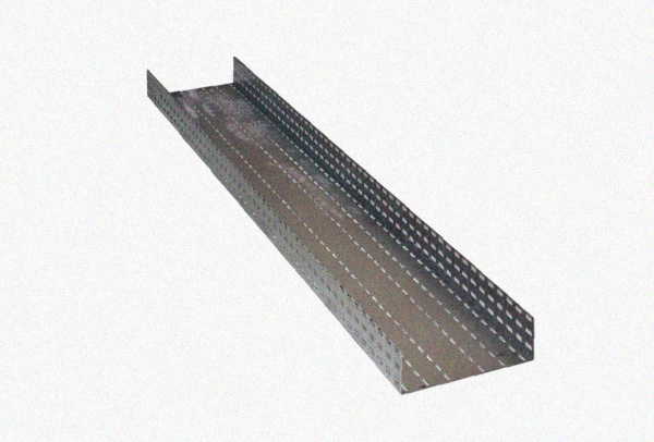 Лоток перфорированный ЛМ 50х25х2000 У3, окрашенный, S1,5