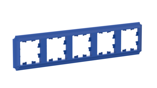 ATLASDESIGN ANTIQUE 5-постовая РАМКА, универсальная, АКВАМАРИН Schneider Electric