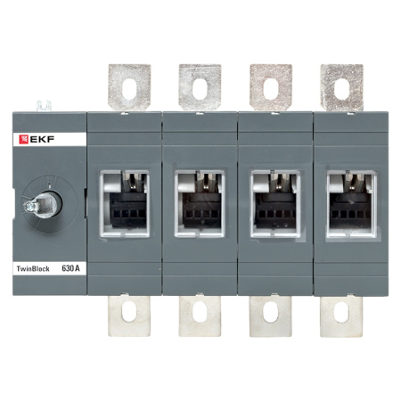 Рубильник 630A 4П без рукоятки управления TwinBlock EKF
