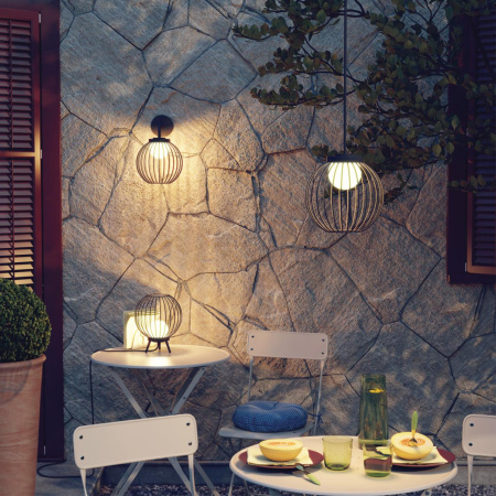 Ландшафтный настен.св-к IP65 LED 4000K 7W 220-240V CARRELLO темно-серый NOVOTECH