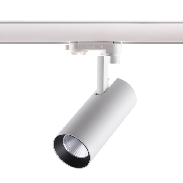 Трехфазный трековый св/д св-к IP20 LED 20W 220-240V HELIX белый NOVOTECH