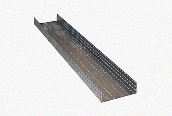 Лоток перфорированный ЛМ 150х80х3000 УХЛ1,5, оцинкованный лист по методу Сендзимира, S1,0