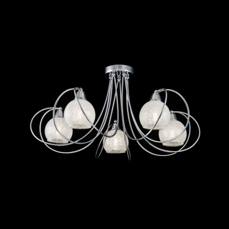 Потолочный светильник 5*E14 40Вт Хром IP20 Dana FR5023CL-05CH Freya