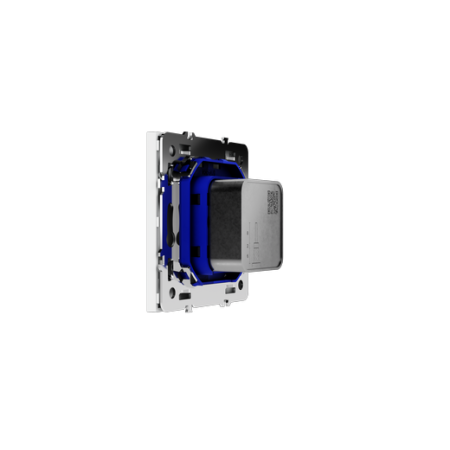 Розетка телевизионная встраиваемая Voltum S70 оконечная TV+SAT, (белый матовый)