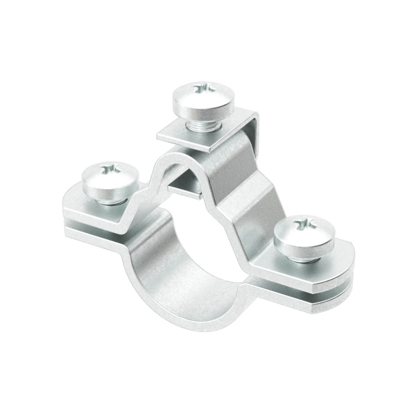 Хомут заземления для труб 20 мм (1/2"), оцинкованная сталь DKC