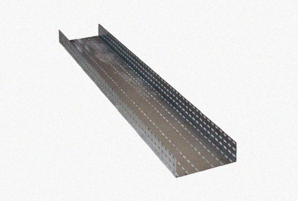 Лоток перфорированный ЛМ 150х80х3000 УХЛ1,5, оцинкованный лист по методу Сендзимира, S1,0