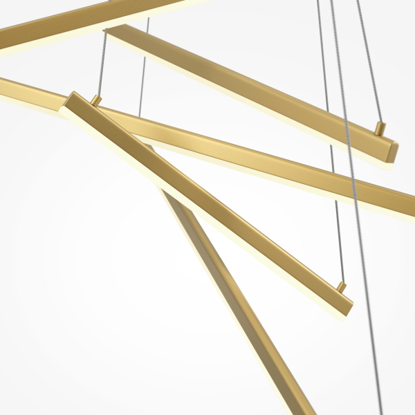 Подвесной светильник LED 90Вт Золото IP20 Line MOD016PL-L96GK Maytoni