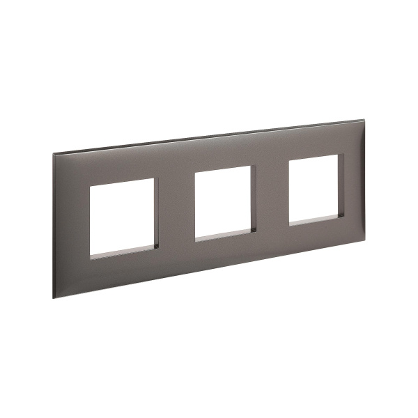 Рамка "Avanti", "Серый жемчуг", 3 поста (6 мод.) DKC