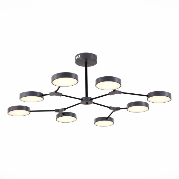 Светильник потолочный Серый,Черный/Серый LED 8*10Вт SLE6003-702-08 EVOLUCE