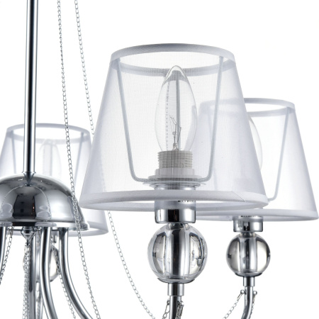 Люстра 5*E14 40Вт Хром IP20 Beverly FR5661-PL-05-CH Freya