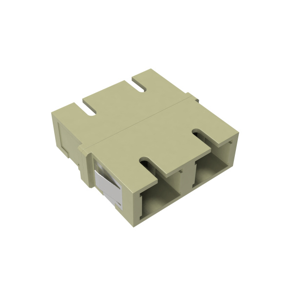 Адаптер SC/UPC-Duplex TOP, ОМ2, бежевый DKC