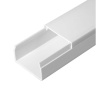Кабель-канал белый 2-й замок в п/э 40х25 мм (30м/уп) Промрукав