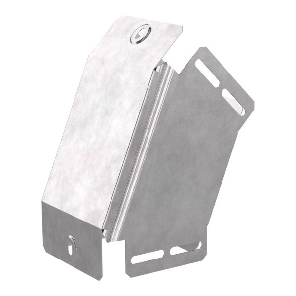 Угол вертикальный внешний 45 градусов с крышкой Стандарт 100х100 Промрукав