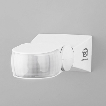 Инфракрасный датчик движения 12m 1,8-2,5m 1200W 180° белый IP65 (a034066) Elektrostandard