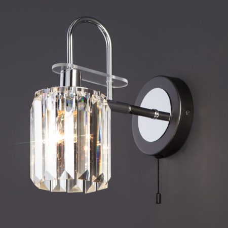 Бра в стиле лофт 1*E14 60Вт графит IP20 Tenia (70090/1 графит) Eurosvet