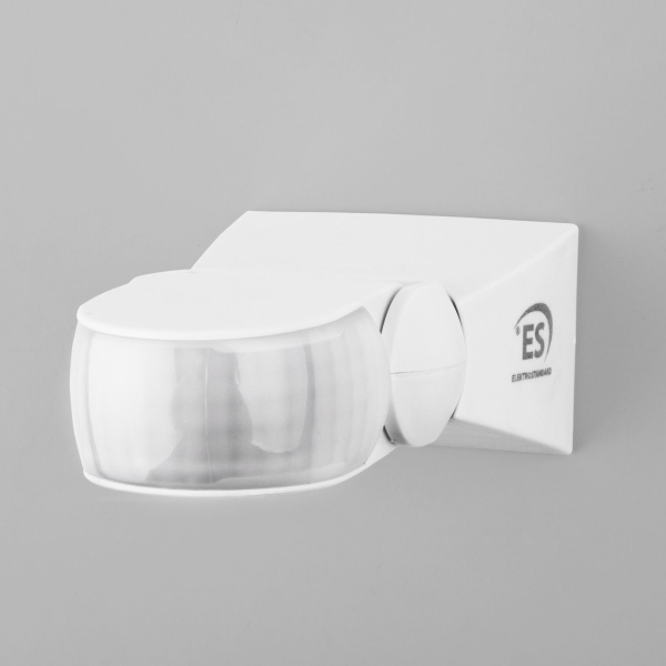 Инфракрасный датчик движения 12m 1,8-2,5m 1200W 180° белый IP65 (a034066) Elektrostandard