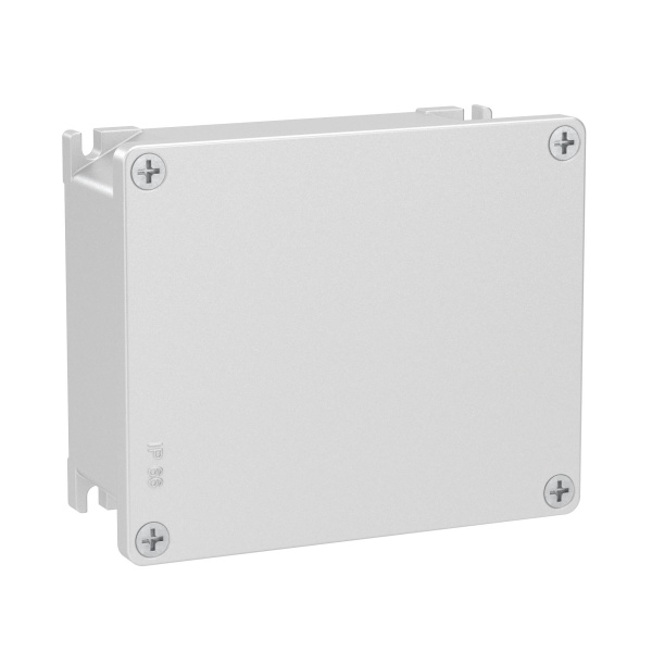 Коробка ответвительная алюминиевая окрашенная, IP66/IP67, RAL9006, 128х103х55мм DKC