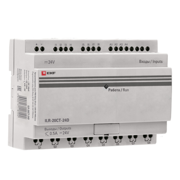 Программируемое реле 20 в/в т 24В PRO-Relay PROxima EKF