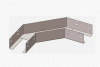 Лоток угловой глухой КГГ 200х100-135 УХЛ1 поворот на 135, оцинкованный лист S1,5