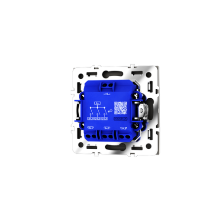 Выключатель встраиваемый Voltum S70 трехклавишный 10А, (кашемир)
