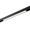 Трековый св-к для низков.шинопровода IP20 LED 4000K 24W 48V FLUM черн NOVOTECH