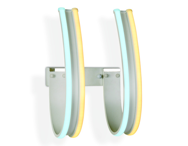 Настенный светодиодный светильник FL164/2 белый LED 3000K/6400K 42W 410*250*220 Ambrella Light