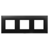 Рамка "Avanti", "Черный матовый", 3 поста (6 мод.) DKC