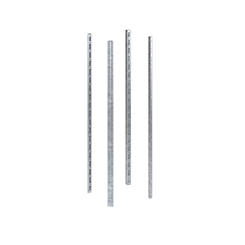 Стойки вертикальные оцинкованные, В=2000мм, без дополнительных креплений, 4шт DKC