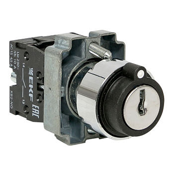 Переключатель BG33 3P с замком не возвратный 2NO PROxima EKF