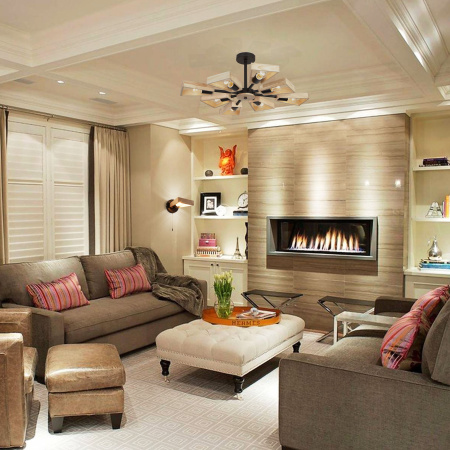 Бра в стиле лофт 1*E27 40Вт светлое дерево, черный IP20 Klark (70056/1 черный) Eurosvet