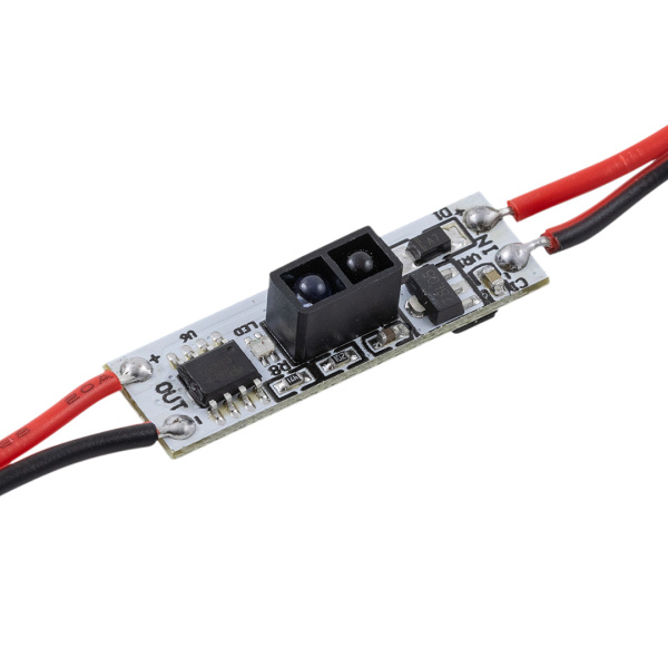 ИК выключатель в алюминиевый профиль , монохром., 12/24В, 48/96Вт, IP20, 33x10x4,8мм. APEYRON