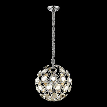 Светильник подвесной Хром/Прозрачный G9 12*40Вт WE109.12.103 WERTMARK