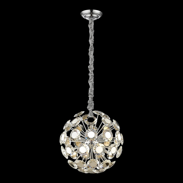 Светильник подвесной Хром/Прозрачный G9 12*40Вт WE109.12.103 WERTMARK