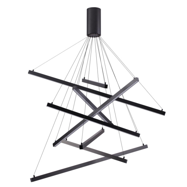 Подвесной св-к LED 3000K 96W 220V COMETA черный/металл ODEON LIGHT