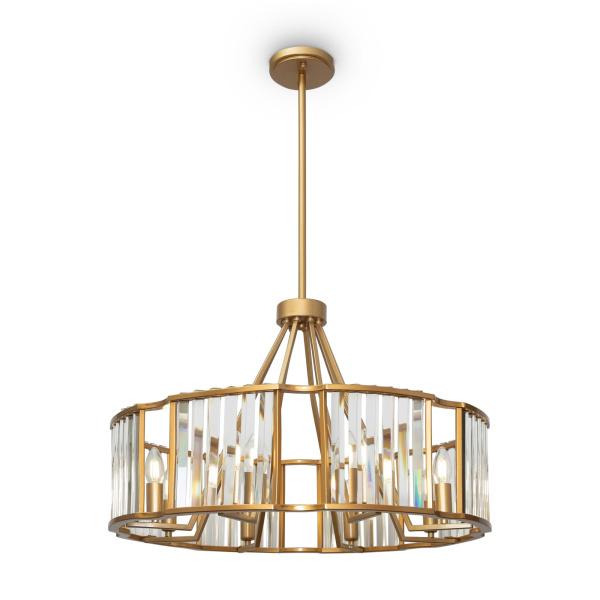 Подвесной светильник 8*E14 40Вт Золото IP20 Solar MOD087PL-08G Maytoni