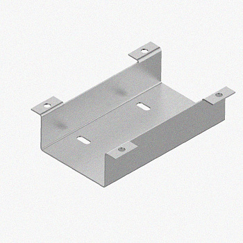 Соединитель нижний У1102 200х200х1,0 УТ1,5, оцинкованный лист, S1.0