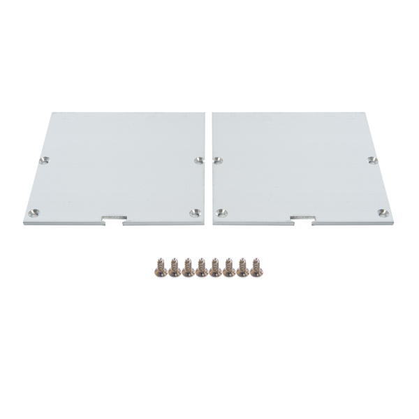 Профиль алюминиевый накладной/подвесной с отсеком для БП, серебро, CAB265