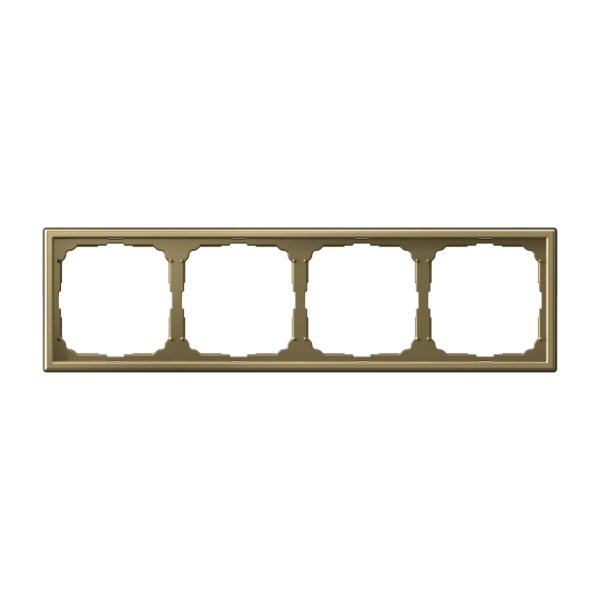 ARTGALLERY 4-постовая РАМКА, ЗОЛОТО Systeme Electric