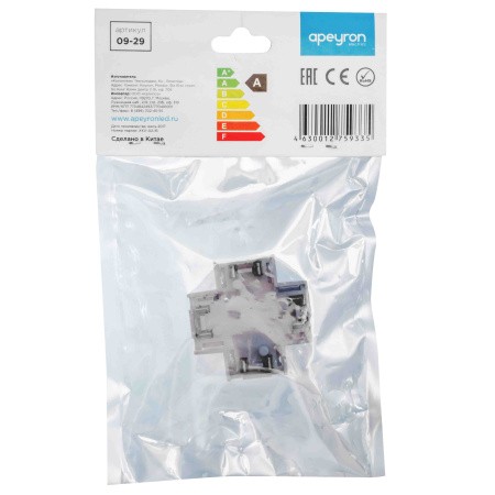 09-29 Крестовой коннектор для соединения модульных светодиодных светильников, 1.2Вт, 4000К APEYRON