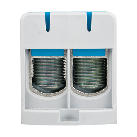 Клемма силовая вводная двойная КСВ 35-150 синяя PROxima EKF